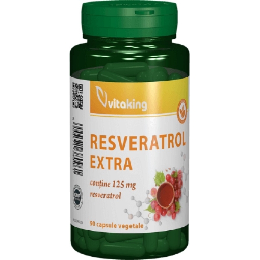 Poza cu vitaking extract samb. struguri cu resveratrol ctx90 cps vegetale