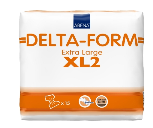 Poza cu Abena Delta XL2 scutece pentru adulti cu absorbtie 3200ml - 15 bucati