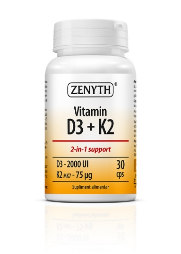 Zenyth Vitamina D3+K2 - 30 capsule
