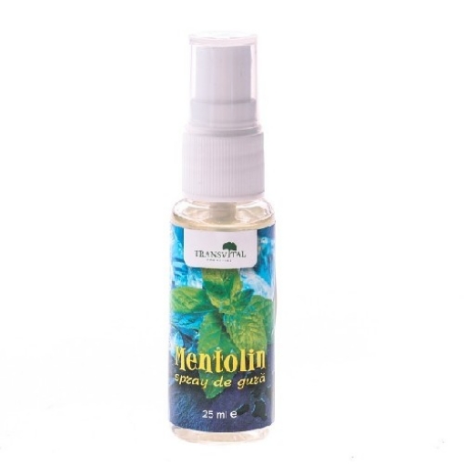 Mentolin spray de gura - 25ml Transvital