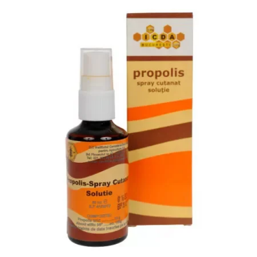 Propolis spray cutanat - 50ml Institutul Apicol