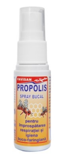 Poza cu favisan propolis spray bucal 30ml