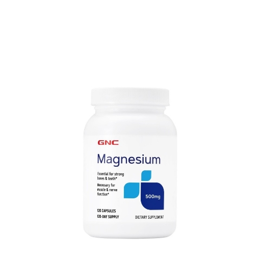 Poza cu GNC Magnesium 500mg - 120 capsule