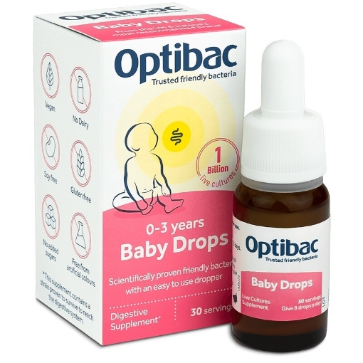 Poza cu Optibac Baby probiotic picaturi - 10ml