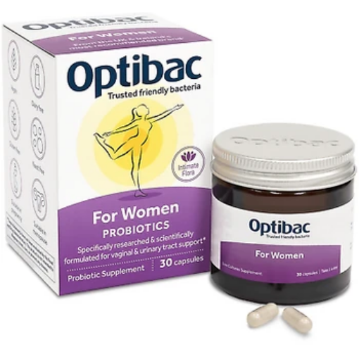 Poza cu Optibac Probiotic pentru flora vaginala - 30 capsule