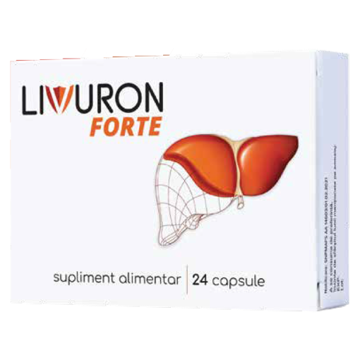 Poza cu  Livuron Forte - 24 capsule Naturpharma