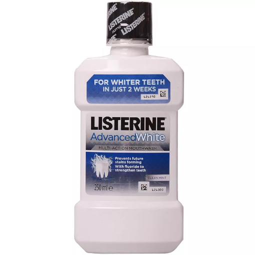 Listerine Apa Gura Advance White 250ml