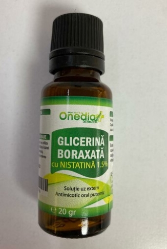 onedia glicerina boraxata cu nistatina 1.5% 20g
