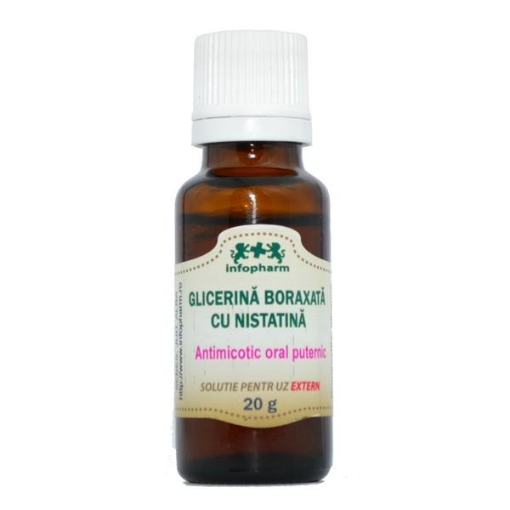 infofarm glicerina boraxata cu nistatina+anestezina 20g