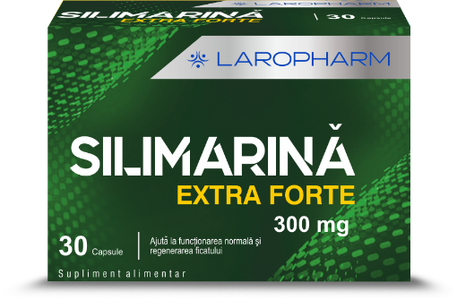 Poza cu laropharm silimarina extra forte 300mg ctx30 cps
