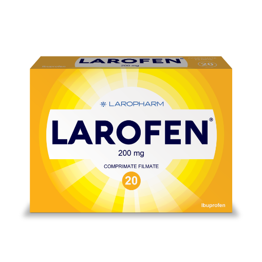 Poza cu Larofen 200mg - 20 comprimate filmate Laropharm