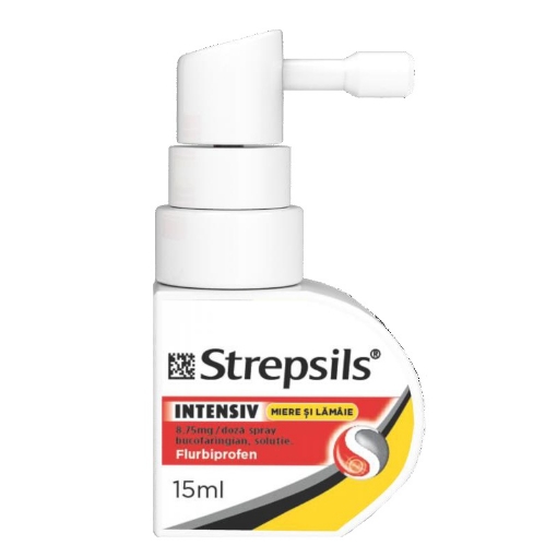Poza cu Strepsils Intensiv miere si lamaie spray - 15ml