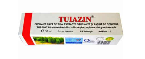 Elzin Plant Tuiazin Crema Cu Extract Tuia 50ml