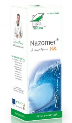 Poza cu ProNatura Nazomer HA spray nazal cu acid hialuronic - 30ml