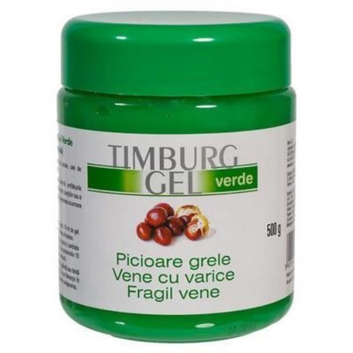 Poza cu Timburg gel verde pentru picioare grele - 500 grame