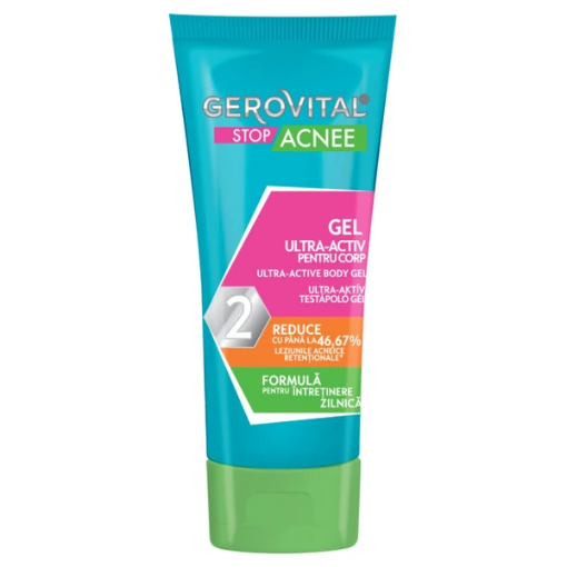 gerovital stop acnee gel ultra activ corp 50ml 4880