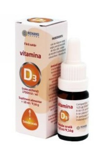 renans pharma vitamina d3 17000 ui/ml 10ml