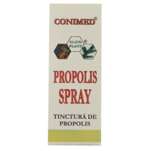 Poza cu elzin plant tinctura propolis spray 30ml