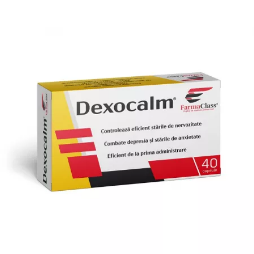 Poza cu FarmaClass Dexocalm - 40 capsule 