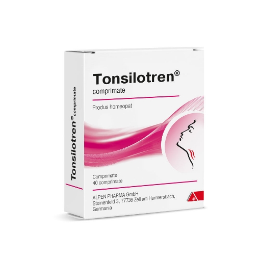 Poza cu Tonsilotren - 40 comprimate Deutche Homoopathie