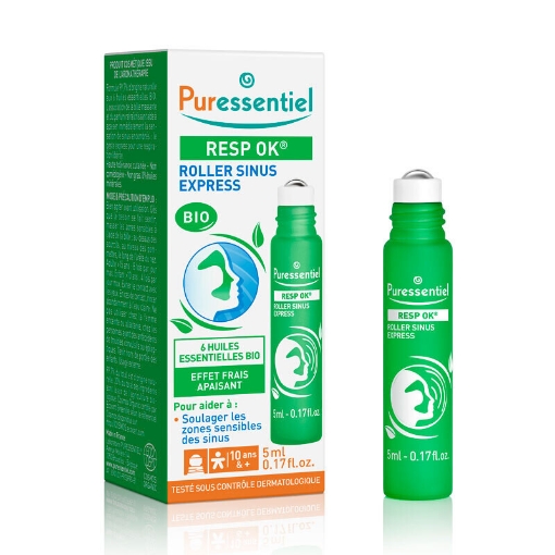 Poza cu puressentiel respiratory sinus roll-on  5ml