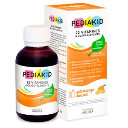 Pediakid Sirop 22 Vitamines+oligo-elements 125ml